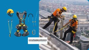 Home Safety Freaks valbeveiliging set met complete uitrusting voor veilig en vertrouwd klimmen op hoogte